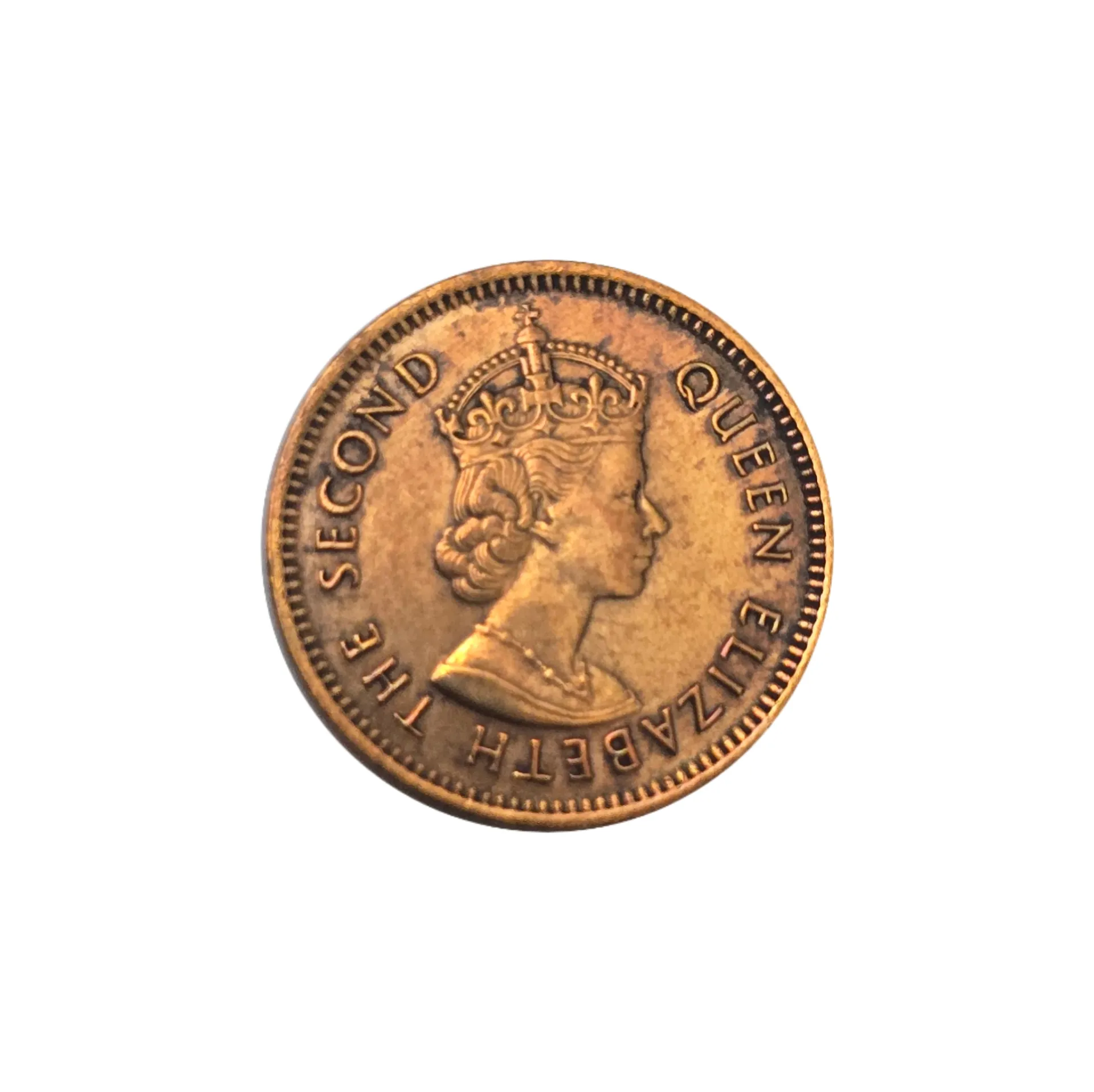 سکه موریس 1 سنت موریس ملکه الیزابت 1969